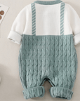 Baby Casual Green Jumpsuit romper