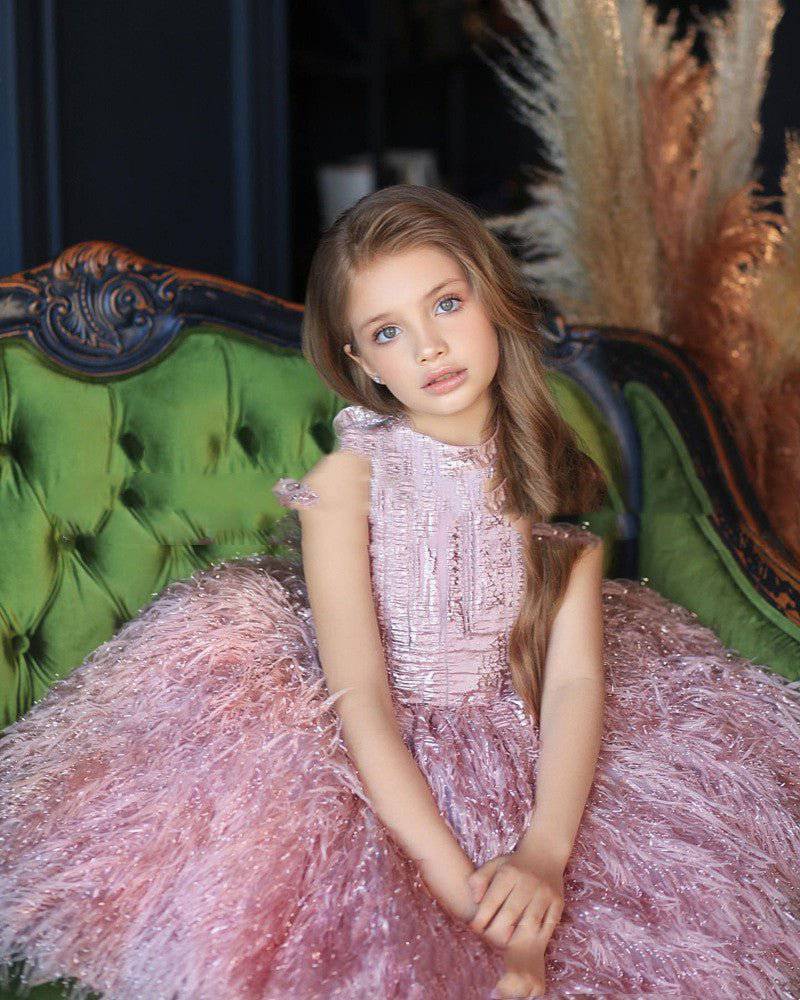 Flower princess Dress Luxury Collection - LITTLE BEDOUIN LITTLE BEDOUIN