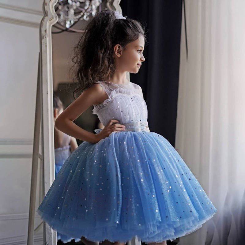 elegant Blue Dress 