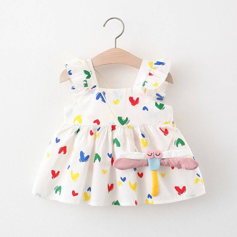 butterfly dress 
baby  summer girl occasion dress for special short sleeve daily baby outwear dress
 صيفي فستان  يومي
