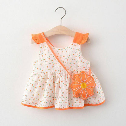white cool baby dress 
baby  summer girl occasion dress for special short sleeve daily baby outwear dress
 صيفي فستان  يومي