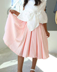 elegant and stylish dress for little girls and children in pink, فستان اطفال للحفلات,فساتين اطفال فخمه 