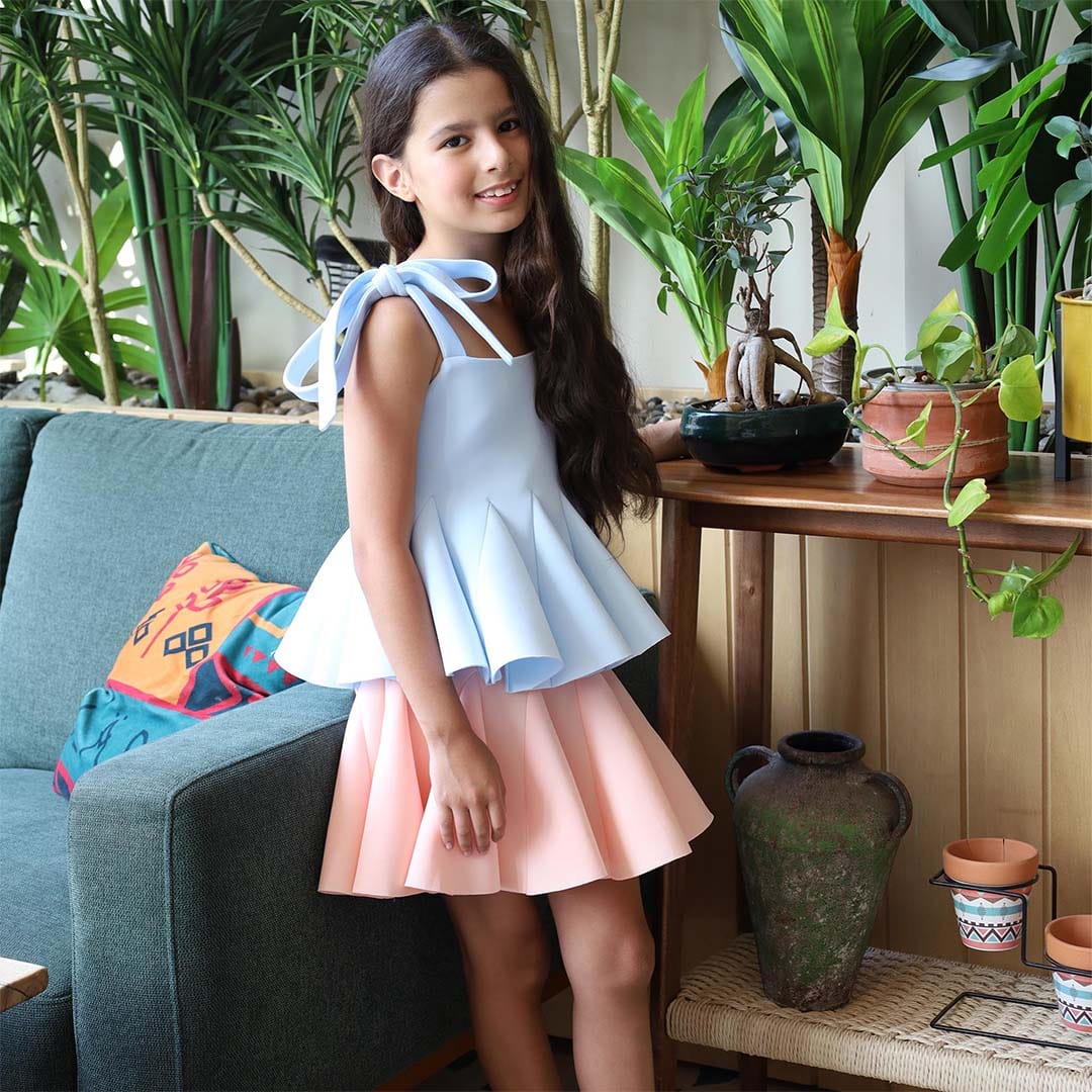 Baby Blue Dream Dress Blue / 150cm 9-10 Years Baby Blue Dream Dress Blue / 150cm 9-10 Years