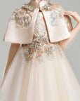Gorgeous dress for baby,kids and children in pink color for wedding and party