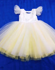 Sweet Princess Dress  in White - LITTLE BEDOUIN - baby dress فستان اطفال