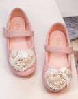 pink little girl  shoes 
