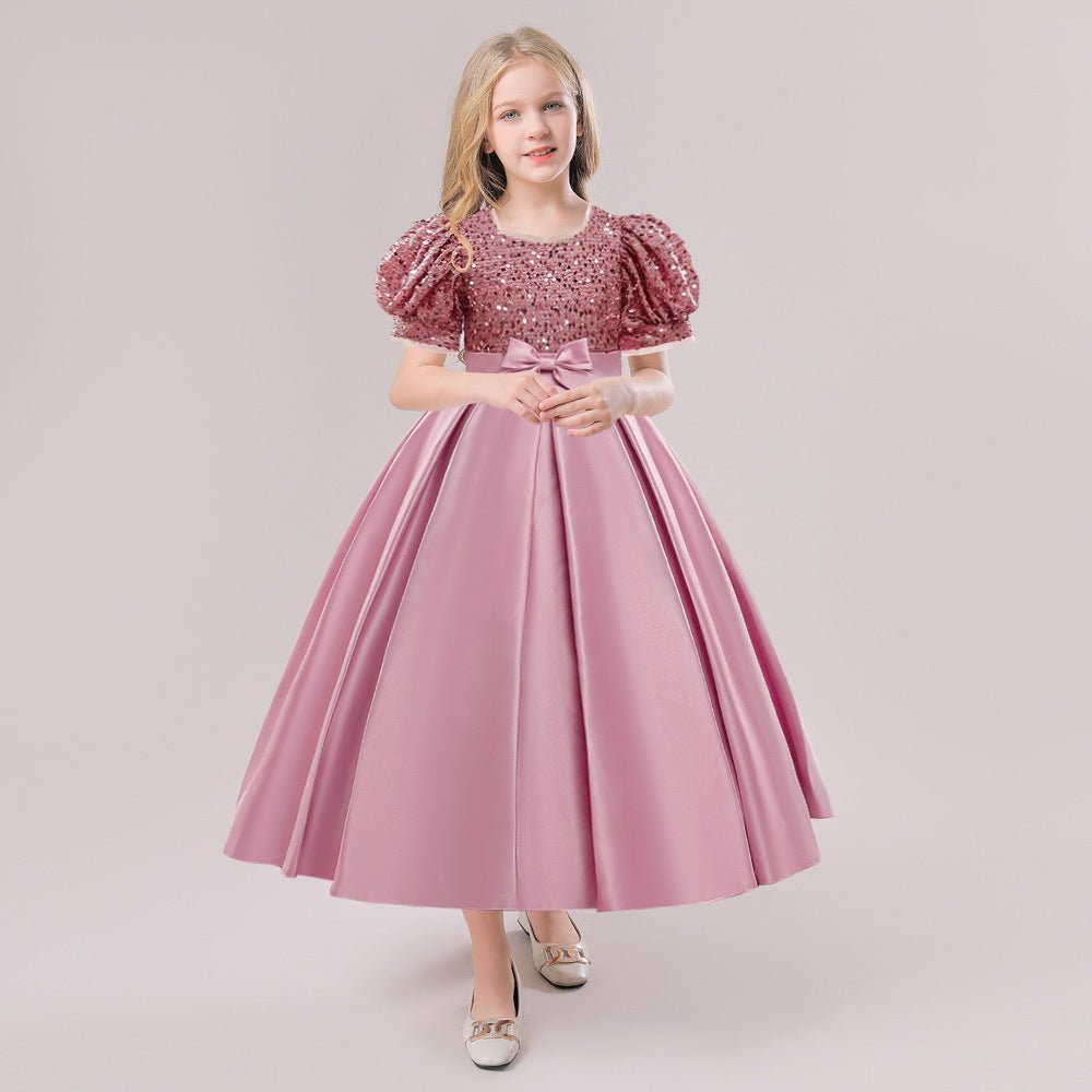 Elegant Lace toddler dress فساتين اطفال فخمه