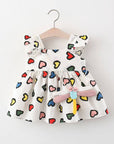 heart baby dress 
baby  summer girl occasion dress for special short sleeve daily baby outwear dress
 صيفي فستان  يومي