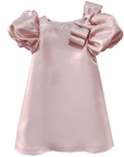 cute little girl pink dress for party and eid فستان اطفال راقي و فخم للمناسبات 