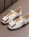 Minimalist girls Shoes in soft colors حذاء اطفال